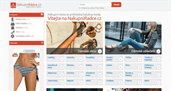 Desktop Screenshot of nakupniradce.cz