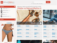 Tablet Screenshot of nakupniradce.cz